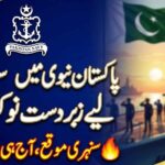 Pak Navy Jobs 2026 Online registration