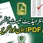 STS Answer key Intermediate Category Test